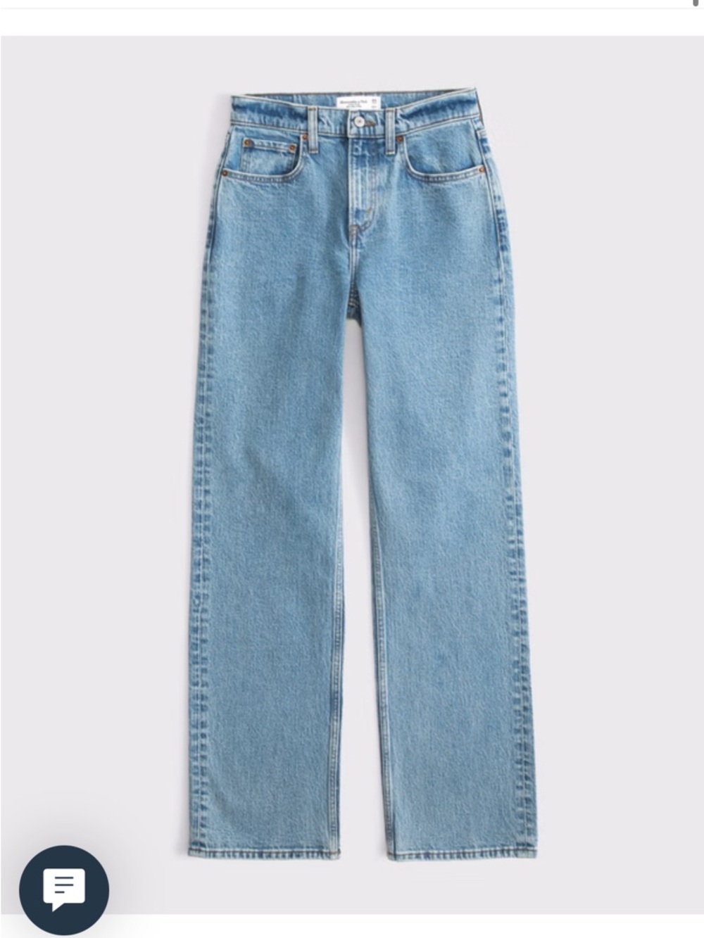 Abercrombie & Fitch Women’s High Rise 90s Relaxed Jean